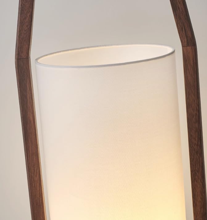 Lámpara de pie retro para sala de estar WouND de estilo japonés regulable 3