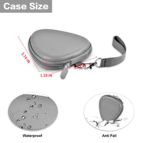 Guitar Picks Holder Case For Acoustic Electric Guitar Holds Over 39 Packs, Variety Pack Bass Picks Storage Pouch Organizer, Guitar Plectrums Bag With Mesh Pocket For Other Accessories - Grey #TOP4