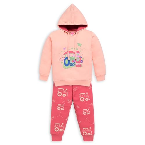 Image of LuvLap Baby Boys Full Sleeve Boys Hooded Sweatshirt & Pyjama Set