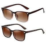 FEIDUSUN Polarized Sunglasses for Women and Men Classic Trendy Sun Glasses with UV Protection