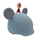 Yiju Snow Ski Helmet Cover Helmet Decoration Funny Portable Decorative Snowboard Sports Cartoon Helmets Accessories Knitted Cap, Pink Blue