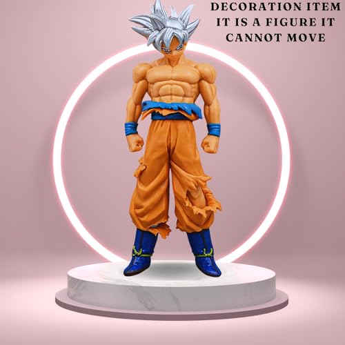 Image of Mallexo DBZ Action Figures Set 6PCs Dragn Bal Z Toys for Kids Animee Toy Set of Size 18CM for Car Dashboard, Decoration, Cake, Office Desk & Study Table Multicolor (6PCs B)