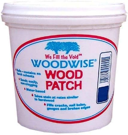 Company.Woodwise Wood Patch"Ebony" Quart Wood Filler. Pack of 3