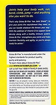Osteo Bi-Flex Triple Strength w/ Vitamin D, 120 Coated Tablets (Pack of 2)