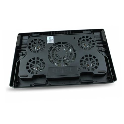 Base de enfriamiento para laptop con 5 ventiladores BESTYASH miniatura 1