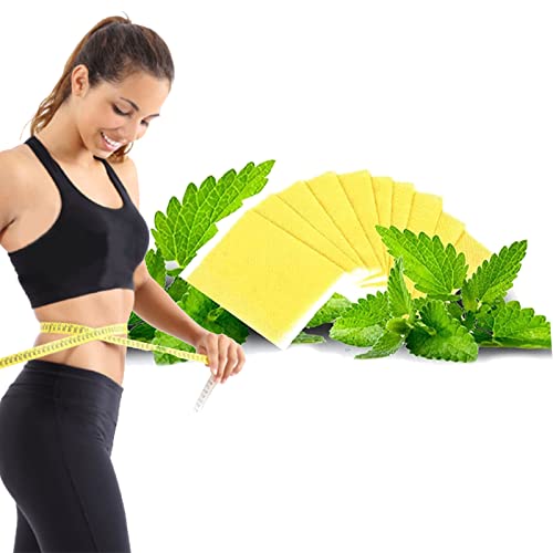 Parches Fujimint para Bajar De Peso, Fujimint Patch, Fuji Mint Patches, Parche Fujimint, Natural Herbal Abdomen Waist Japanese Mint Patches (90pcs)