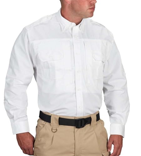 Chemise Tactique Homme Propper Manches Longues Anti-Déchirure avec Poches Cargo