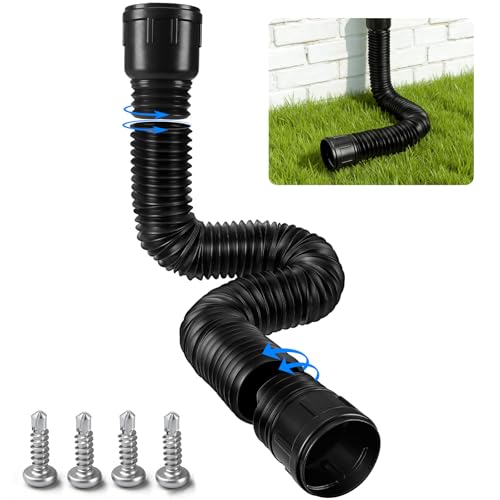 Dachrinne Fallrohr Verlängerungsschlauch für Regenwasser...