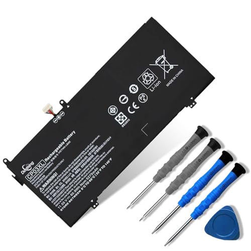 Image of CP03XL 11.55V 60.9Wh /5275mAh Laptop Battery Compatible with HP Spectre x360 13 Convertible PC 13-ae000 13-ae013dx 13-ae015dx 13-ae052nr 13-ae040ng Series HSTNN-LB8E 929066-421 929072-855