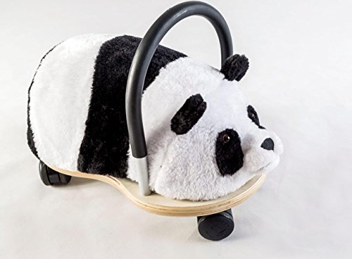 Wheely Bug 4260223371189 51100P Panda, NEUHEIT Kleiner Holzpanda mit strapazierfähigem Bezug auf Rollen mit Griff… – Bild 5