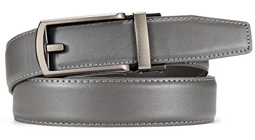 Image of CHAOREN Mens Dress Belt - Ratchet Belt Leather 1 1 /4 inch Comfort Click - Perfect Companion to Mens Dress Shoes
