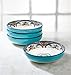 Euro Ceramica Zanzibar 4-Piece Pasta Bowl Set