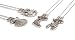 Charcoal Companion Double Prong Coastal Grilling Kabob Skewers (Set of 4) - CC5093