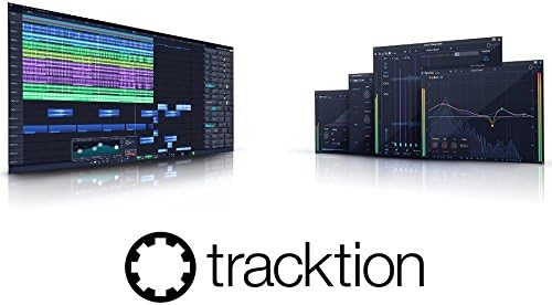 Screenshot of Tracktion software interface