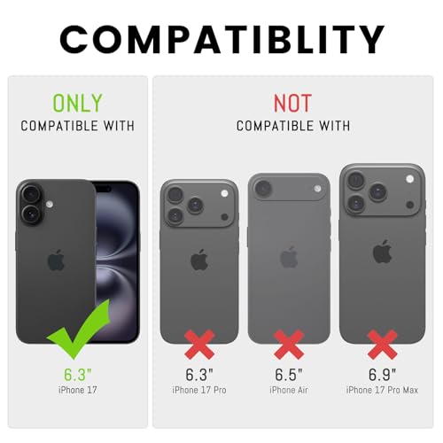 Coque iPhone 17 anti RFID protection intégrale portefeuille bleu vert