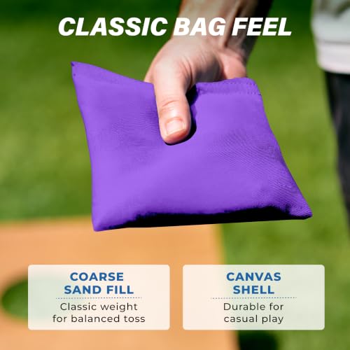Image of GoSports Classic Cornhole Bean Bags Set of 4-16 Colors Available - Regulation All Weather, Mix and Match