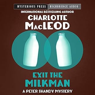 Exit the Milkman Audiolibro Por Charlotte MacLeod arte de portada
