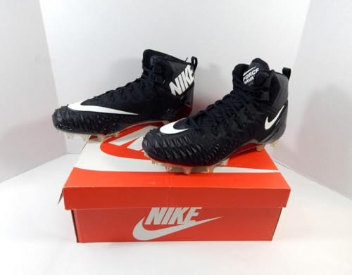 Utah State Aggies Nike Force Savage Pro TD P Midtop Football Cleats 14 - College Game Used