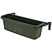 Apollo Exports International AP-30218LG 24" Adjustable Railing Planter, Light Green