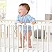4Pcs Baby Playpen Pull up Rings,Pull up Rings for Playpen Baby Walking Exercise Assistant Tools for Infant Toddler Practice (2 Gray & 2 White)
