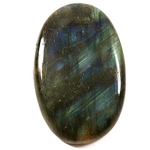 Labradorite naturelle cabochon ovale pierre fine en vrac 69,1 ct pour bijou