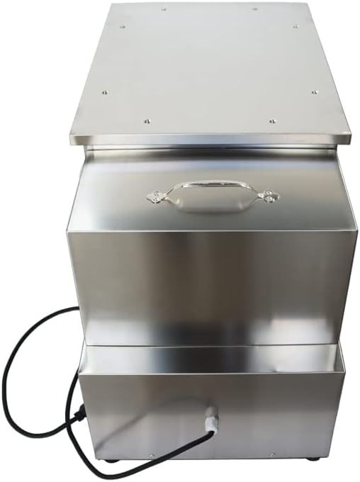 Miniatura 9 de TECHTONGDA Horno de cono de pizza comercial, multiusos, con 12 bases de cono de pizza, bandeja extraíble, horno de pizza eléctrico giratorio de