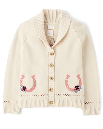Gymboree Girls' and Toddler Long Sleeve Cardigan Button Up Sweater
