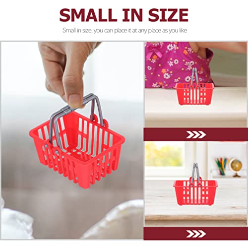 PATKAW 20Pcs Mini- Korb- Spielzeug Einkaufskorb mit Griff Küche Tun Spiel Spielzeugkorb Spielzeug für Jungen Und Mädchen… – Bild 8
