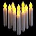 Produktbild Supmaker LED Kerzenlicht, 12PCS batteriebetriebene flammenlose LED Taper Kerzen Licht für Hochzeit Geburtstag Kirchen Party Dekorationen gelb