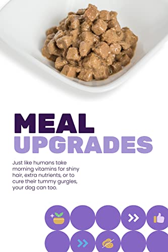 Image of I and love and you Wet Dog Food Toppers - Top That Variety Pack - Chicken, Beef, Duck, Prebiotics, Filler Free, Meal Enhancer Topper, 3oz 6pk