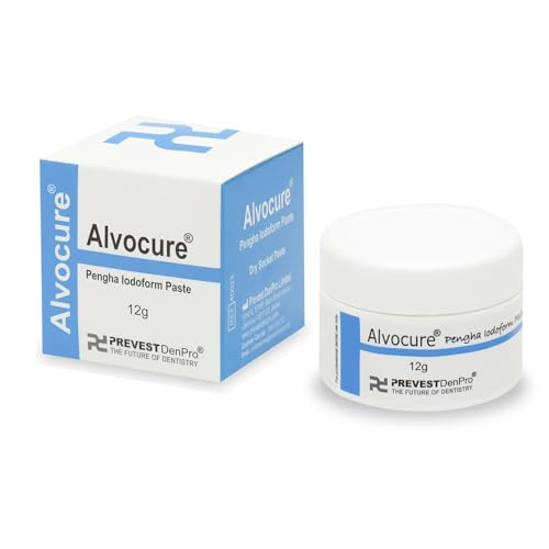 New Prevest Alvocure Dry Socket Surgical Dressing 12g Jar, Dental Treatment Best