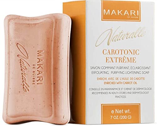MAKARINatural Carotonic Extreme Brightening Soap - Naturalle Range - 200g