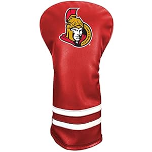 Team Golf NHL Team Golf NHL Vintage Driver Golf Club Headcover (Printed), Form Fitting Design, Retro Design with Fleece Lining for Extra Club Protection