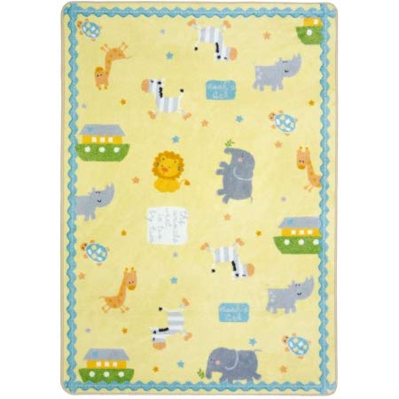 Kid Essentials Simply Noah Infants & Toddlers Rectangle Rugs Multi Color - 3 ft. 10 in. x 5 ft. 4 in.