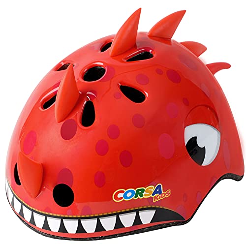 Image of Kids Toddler Bike Helmet, Adjustable and Multi-Sport for Child Boys and Girls, 2 Sizes