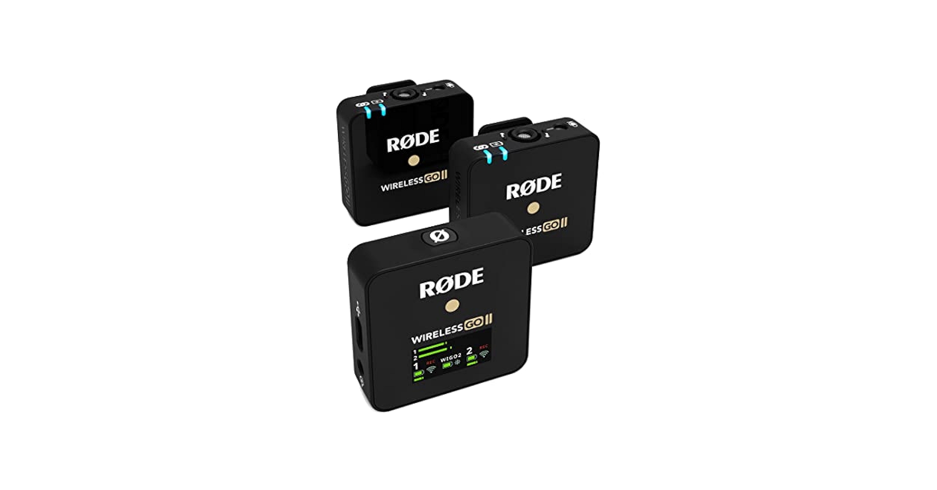 RØDE Wireless GO II 1:1キャリングケース付き Amazon.com: Rode Wireless GO II 2-Person Compact Digital