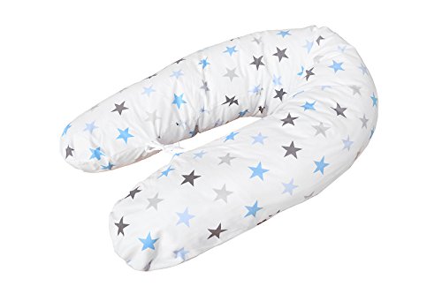 334 – 142 – 187 cuscino per allattamento sleeplease stelle, Blu