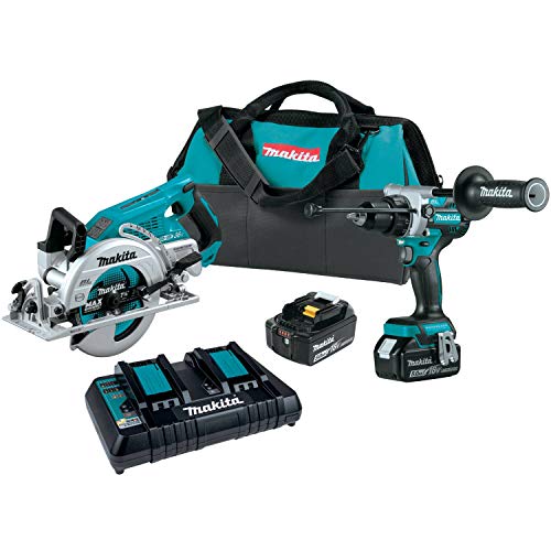 Makita XT289PT 18V LXT® Lithium-Ion Brushless Cordless 2-Pc. Combo Kit (5.0Ah)