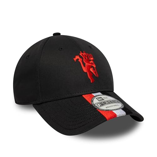 Gorra New Era Manchester United 9FORTY Black Stripe miniatura 3