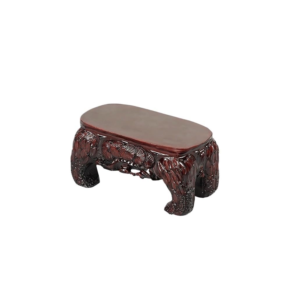 Socle de bonsaï en bois massif pour stabiliser vos vases lourds