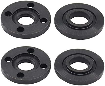 ApplianPar Angle Grinder Inner Outer Flange Lock Nut for Black & Decker Dewalt Ryobi Milwaukee Makita 224399-1 193465-4 224568-4 Metal Set of 2