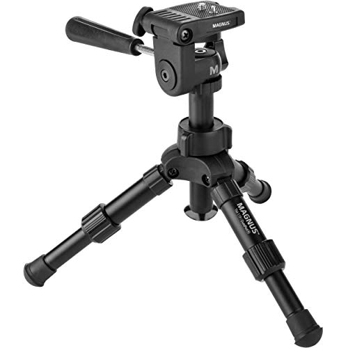 Magnus TM-11P DuraPod Mini Tripod with 3-Way Pan-and-Tilt Head