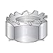 4-40 Hex Keps Nuts / 18-8 Stainless Steel (QUANTITY: 2,000 pcs)
