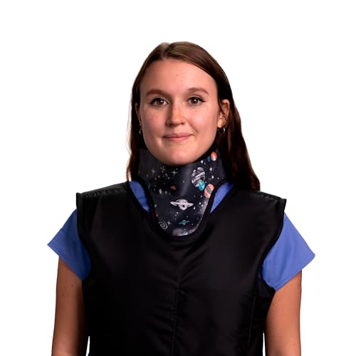 Image of Thyroid Shield Radiation Protection, 0.5mm Lead Equivalency, One Size, Planets