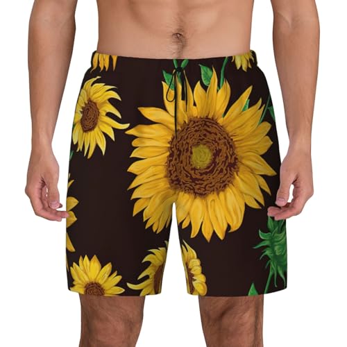 Maillot de bain homme avec doublure compression short de plage séchage rapide