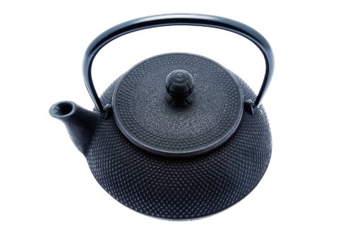 Iwachu Japanese Iron Tetsubin Teapot, Hobnail, Black #TOP4