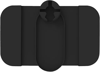 Bandeja de mesa para sillón, organizador de sofá de silicona, 18.9 x 11.6 pulgadas, bandeja de ahorro de espacio, soporte flexible para sofá, antideslizante, color negro azul oscuro, para uso en