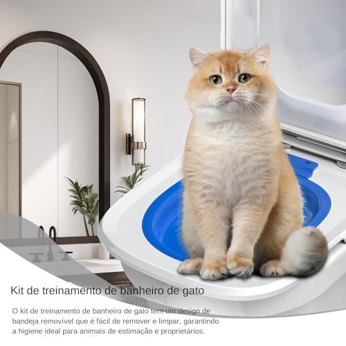 Kit de treinamento para banheiro Cat,de treinamento para banheiro Cat | Treinador de caixa de areia
