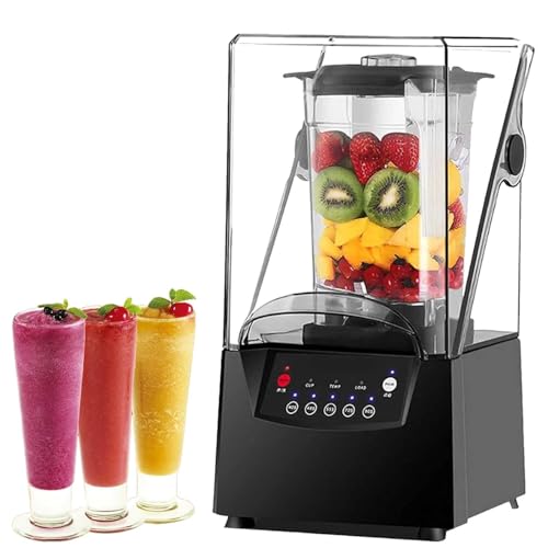 CUTANGELAR Licuadora de barra profesional de 2200 W, exprimidor de café, licuadora industrial, sis-tema de doble cuchilla de 6 cuchillas, silencioso a 75 dB, dimensiones: 200 x 210 x 580 mm CUTANGELAR Licuadora de barra profesional de 2200 W, exprimidor de café, licuadora industrial, sis-tema de doble cuchilla de 6 cuchillas, silencioso a 75 dB, dimensiones: 200 x 210 x 580 mm