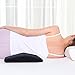 Lumbar Support Pillow for Sleeping,Memory Foam Lumbar Sleeping Bed Pillow for Lower Back Pain,Hip,Knee,Sciatica,Pregnancy Support Pillow for Side&Bed Sleeper with Washable Cover